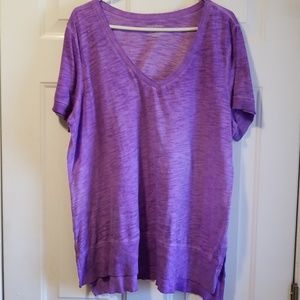 Lane Bryant V Neck Tee